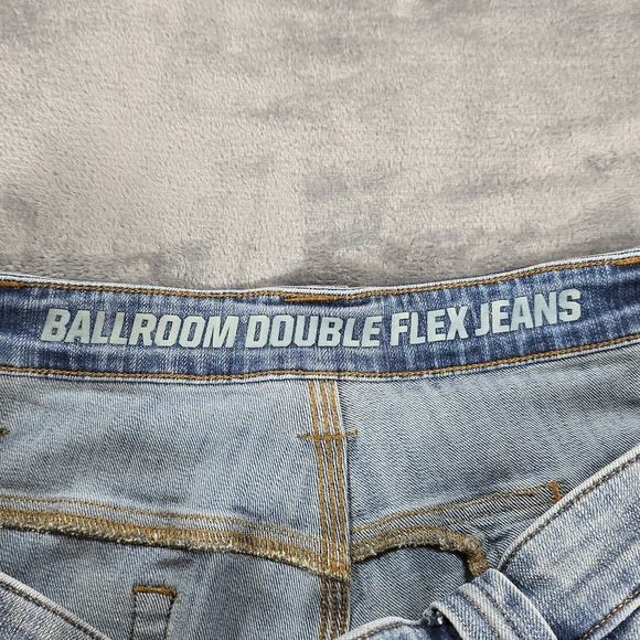 Duluth Ballroom Double Flex Jeans Mens 40x30 Blue Relaxed Fit Stretch Workwear - Picture 7 of 12